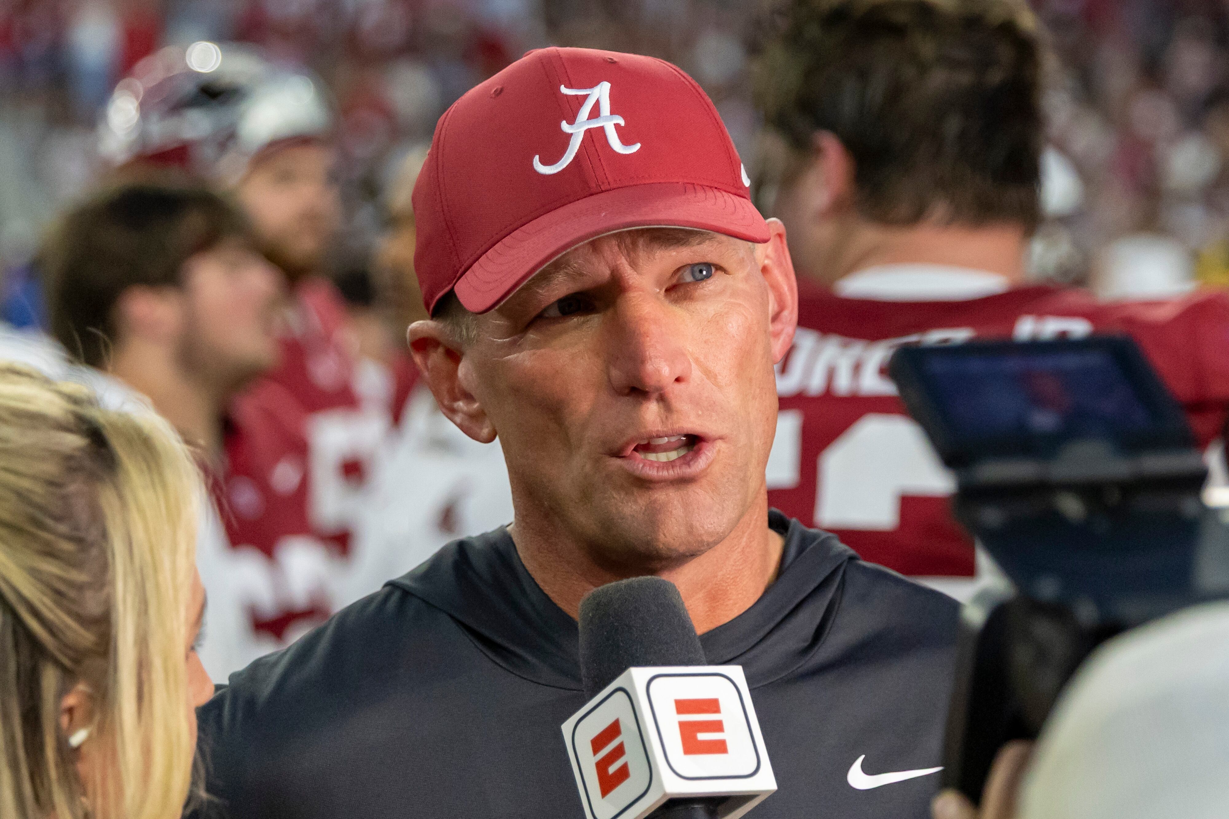 DeBoer Says Alabama’s Rushing Game Needs Improvement After Texas A&M Win