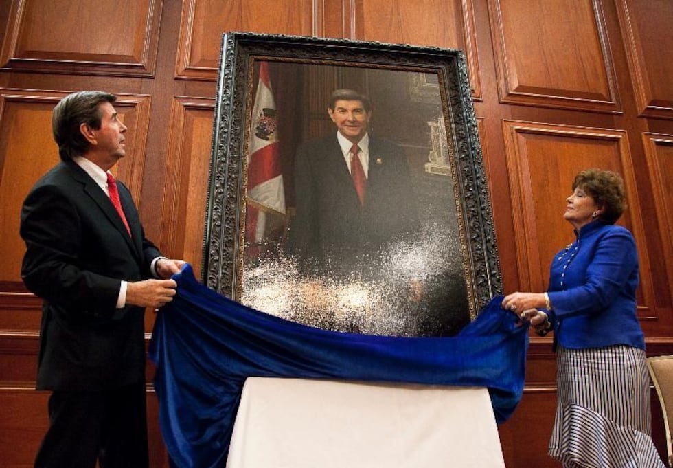Gov. Riley's official portrait unveiled