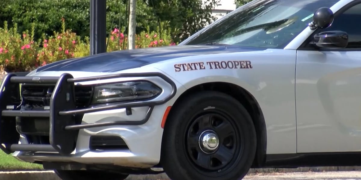 Montgomery intersection closed after crash downs a tree, power lines