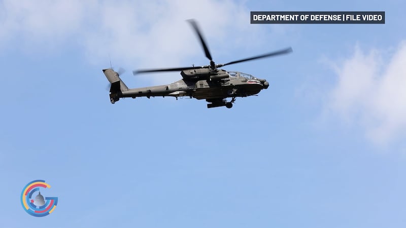 U.S. Apache helicopter shot down over Strait of Hormuz