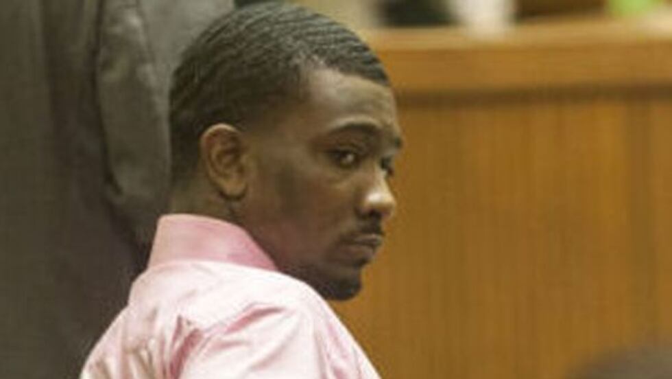 Leonard at hearing Thursday afternoon. Photo Courtesy Opelika-Auburn News