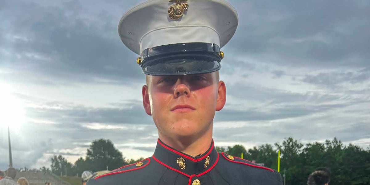 Teen completes Marine Corps training before high school graduation Teen completes Marine Corps training before high school graduation