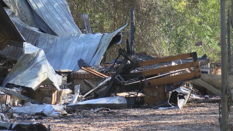 Donations of clothes, appliances, and replacements of Christmas presents lost in the fire came...