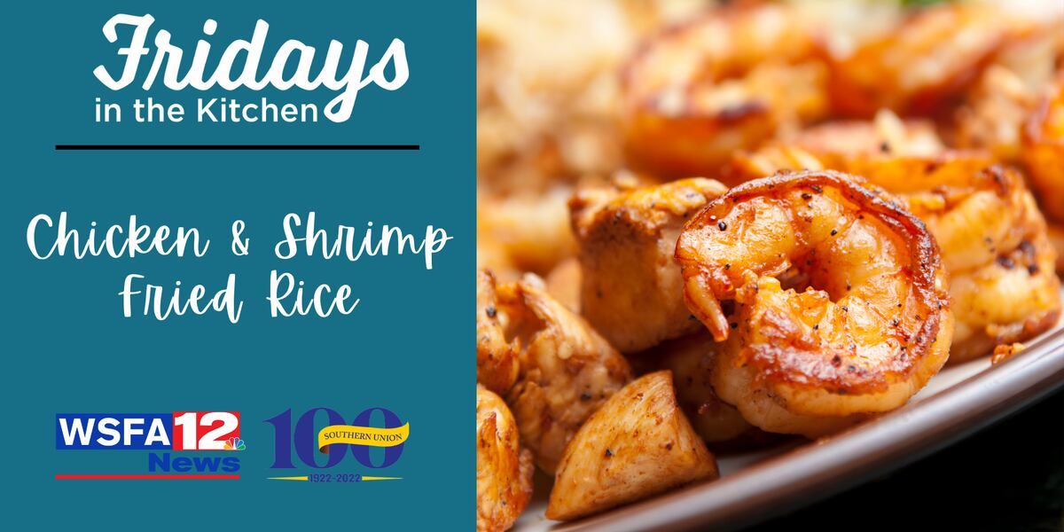 Fridays in the Kitchen: Chicken and Shrimp Fried Rice