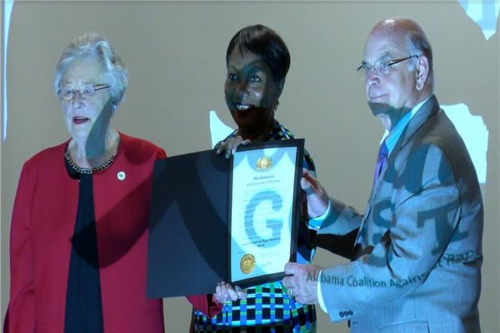 Gov. Kay Ivey declared April as sexual assault awareness month on Tuesday. (Source: WSFA 12...
