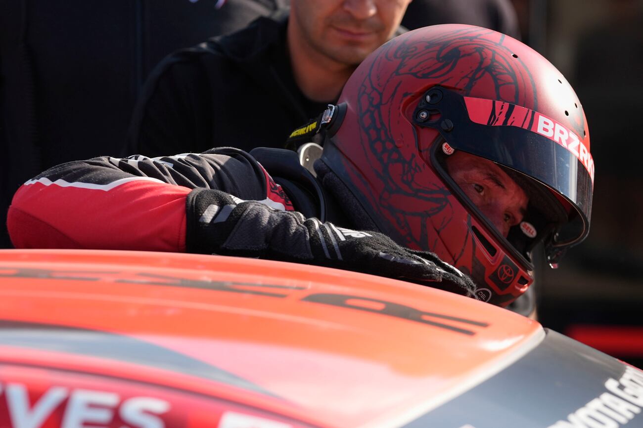 Josh Reeves Racing Keanu Reeves spins out at Indianapolis Motor Speedway in pro auto ...