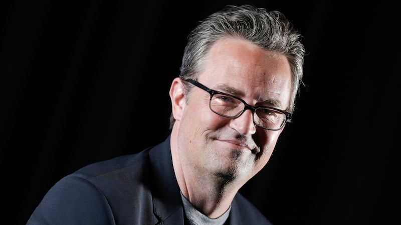 FILE - Matthew Perry poses for a portrait in New York on Feb. 17, 2015. (Photo by Brian...