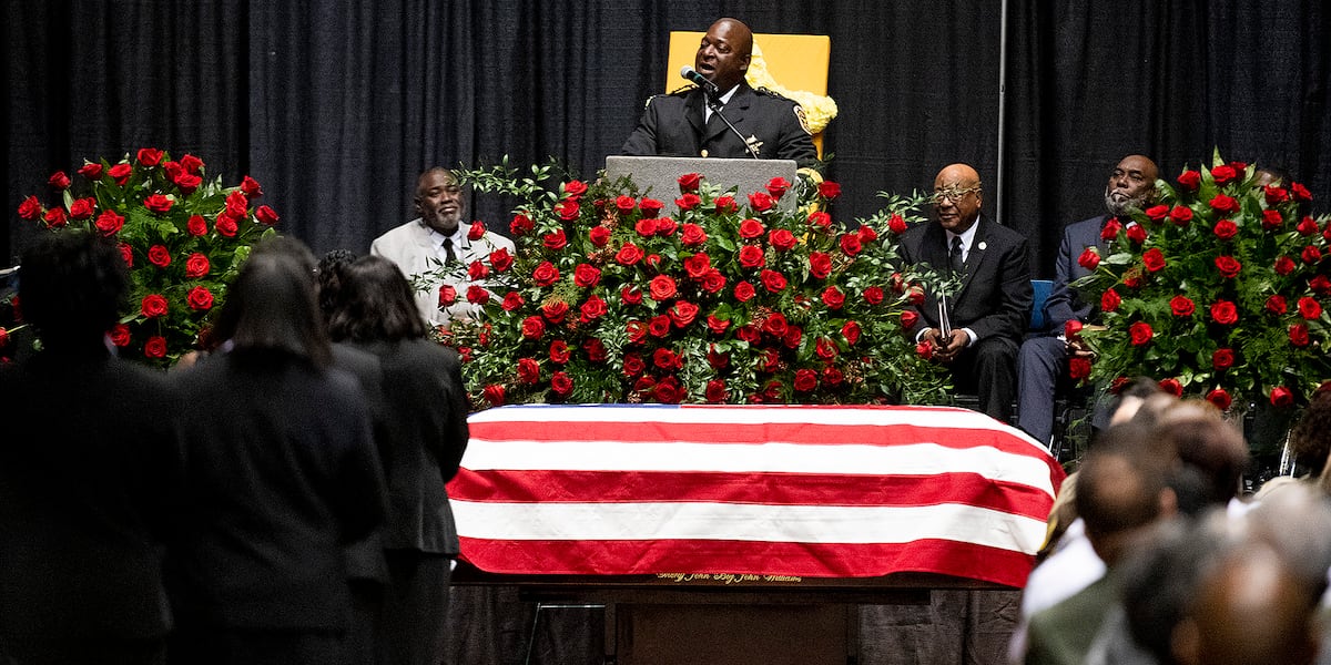 Big John Williams Funeral Service