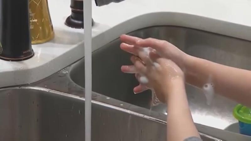 Dr. Landers recommends frequent handwashing to prevent infection.