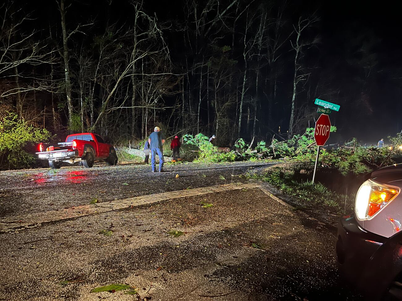 Central Alabama storm damage reports coming in