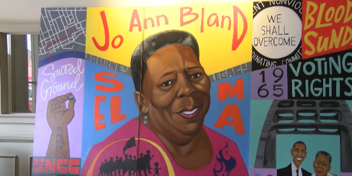 Selma celebrates first official Jo Ann Bland Day with mural, tours and community remembrance