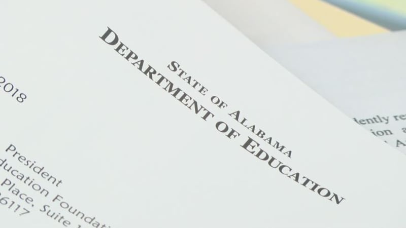 The Alabama Department of Education confirmed Dr. Ed Richardson gave conditional approval for.