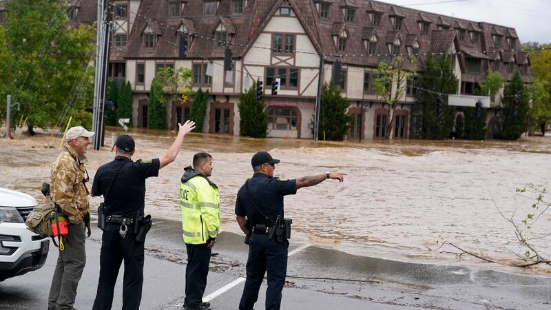 Asheville has been isolated after Helene wrecked roads and knocked
