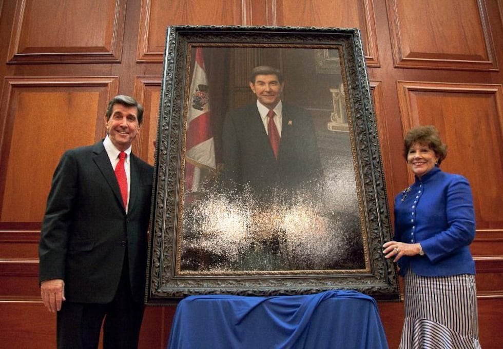 Patsy Riley Gov. Riley's official portrait unveiled