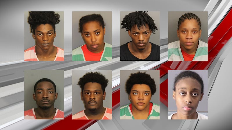 8 suspects charged in death of Mahogany Jackson