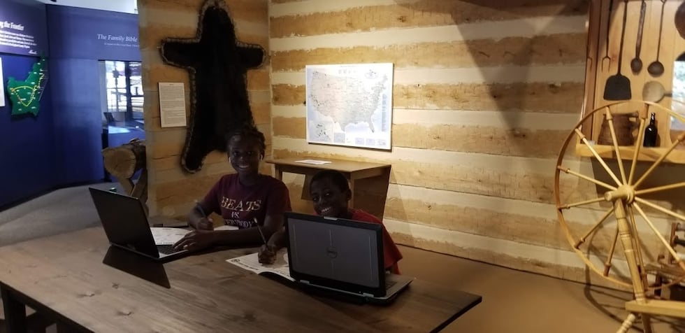 The James family will make stops at National Parks and historical locations to learn during...