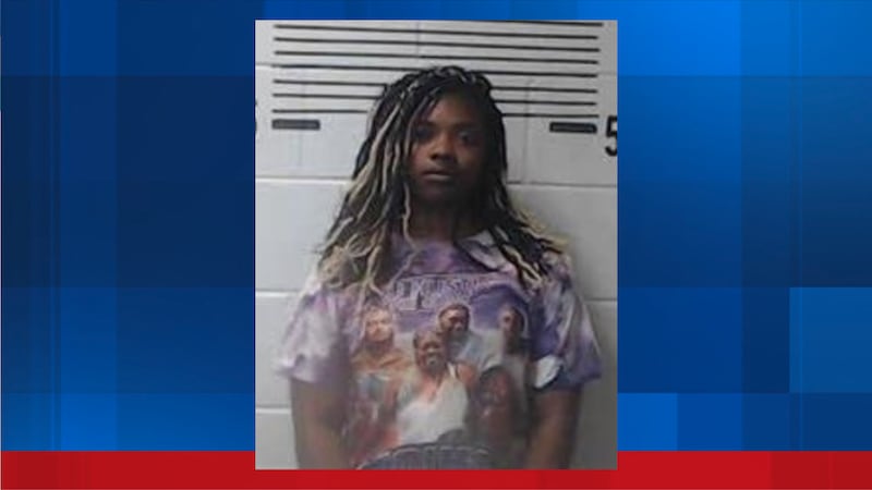 Authorities arrested Kyria Latham, 25, on drug trafficking charges at Elmore Correctional...