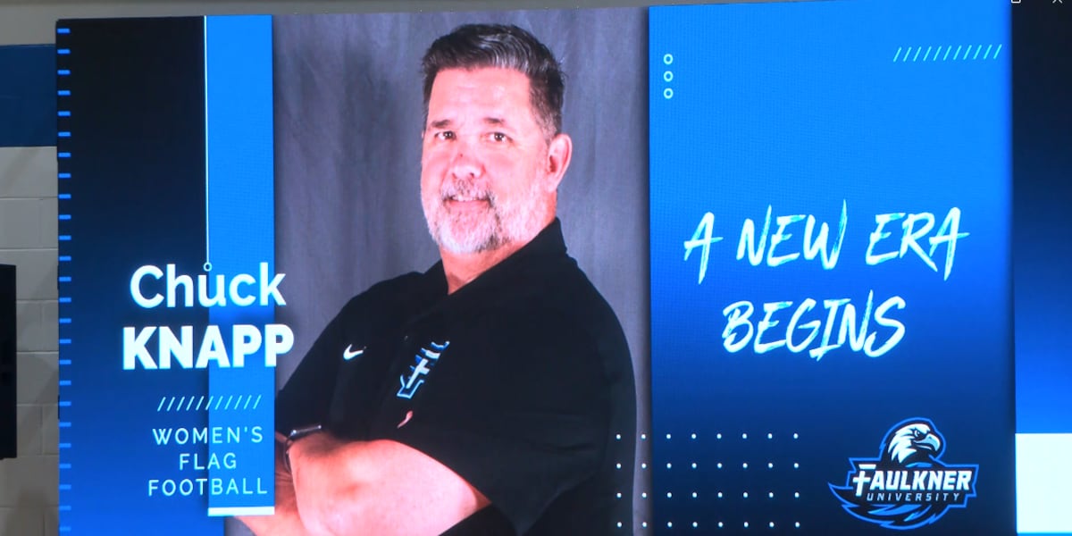 Faulkner names first women’s flag football head coach
