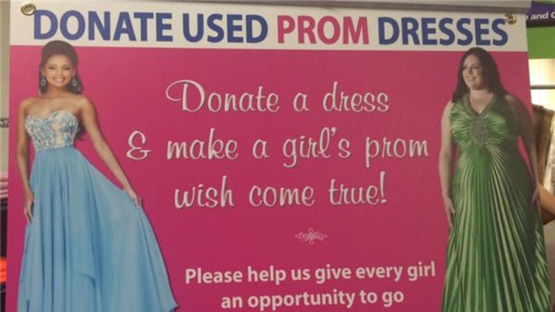 Prom dress drive providing dresses for less fortunate girls Prom dress drive providing dresses for less fortunate girls