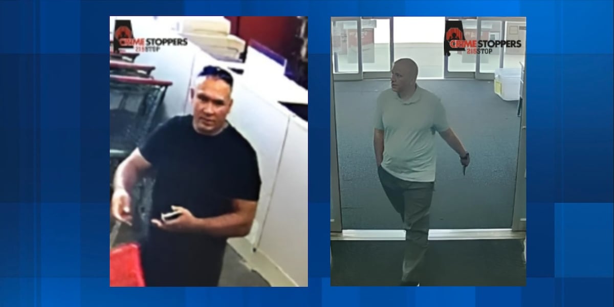 Eric Shuler Prattville police searching for 2 suspects in theft