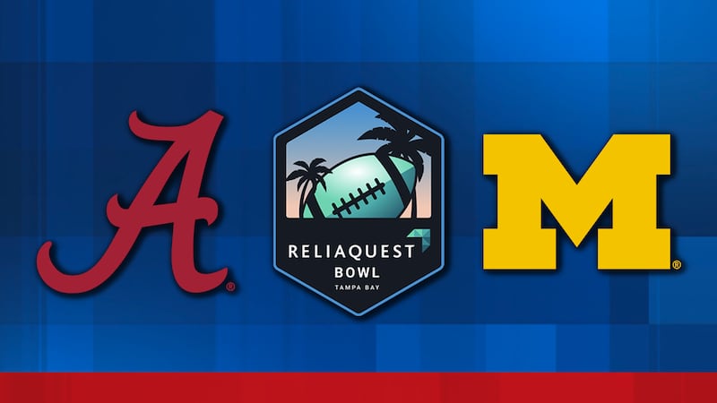 The Alabama Crimson Tide (9-3) will face the Michigan Wolverines (7-5) in the 2024 ReliaQuest...