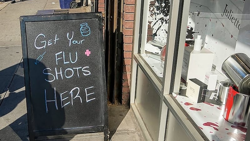 GoodRx reports it's almost never too late to get a flu shot, as it provides protection even if...