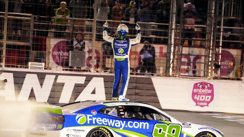 Daniel Suarez talks winning Atlanta and his journey to NASCAR