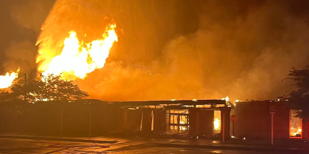 Fire that burned down Butler County Health Department, EMA building ...