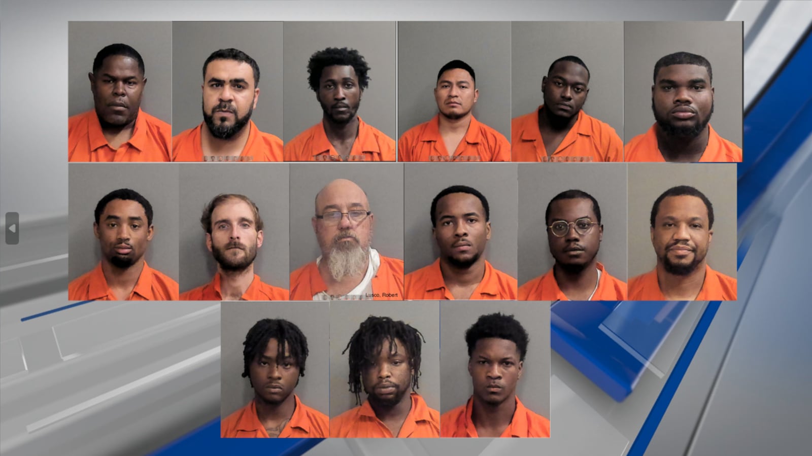 Lt Roderick Gadson Alabama corrections officer among 15 sex trafficking operation arrests
