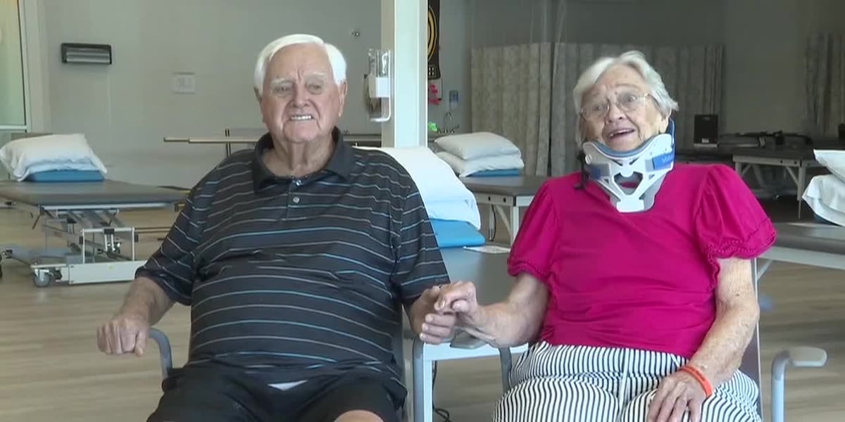 Couple in their 90s survive internal decapitation after serious car crash