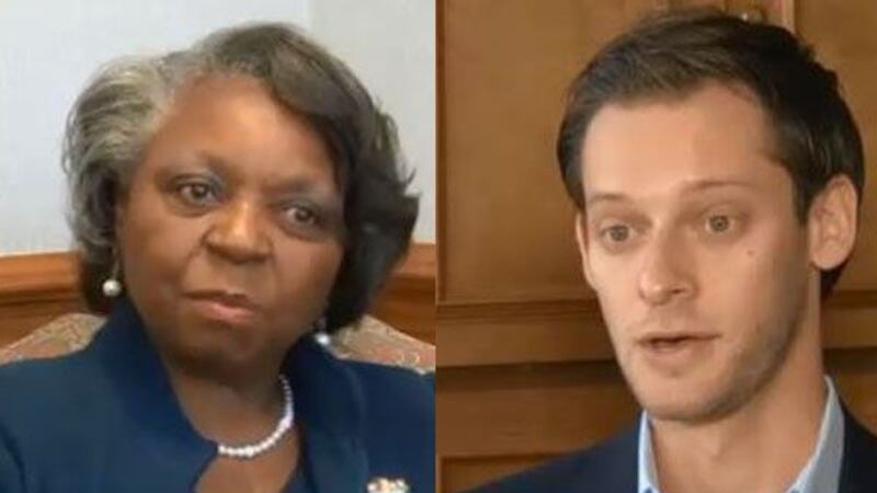 Brenda Deramus-Coleman and Philip Ensler will face off Tuesday in the primary election....