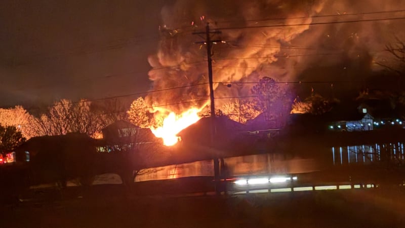 Rolling Hills house fire