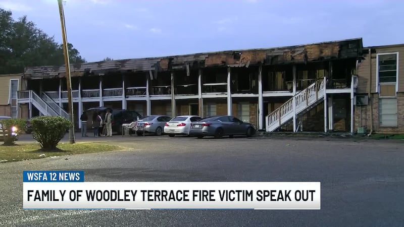 The daughter of a man who was killed in a recent apartment complex fire in Montgomery is...