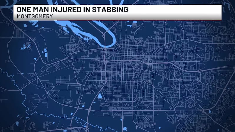 Man injured in Montgomery stabbing