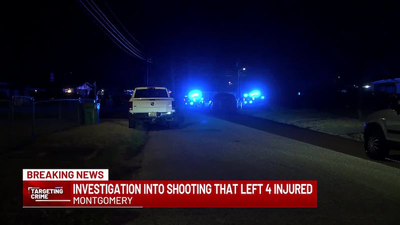4 people shot in south Montgomery