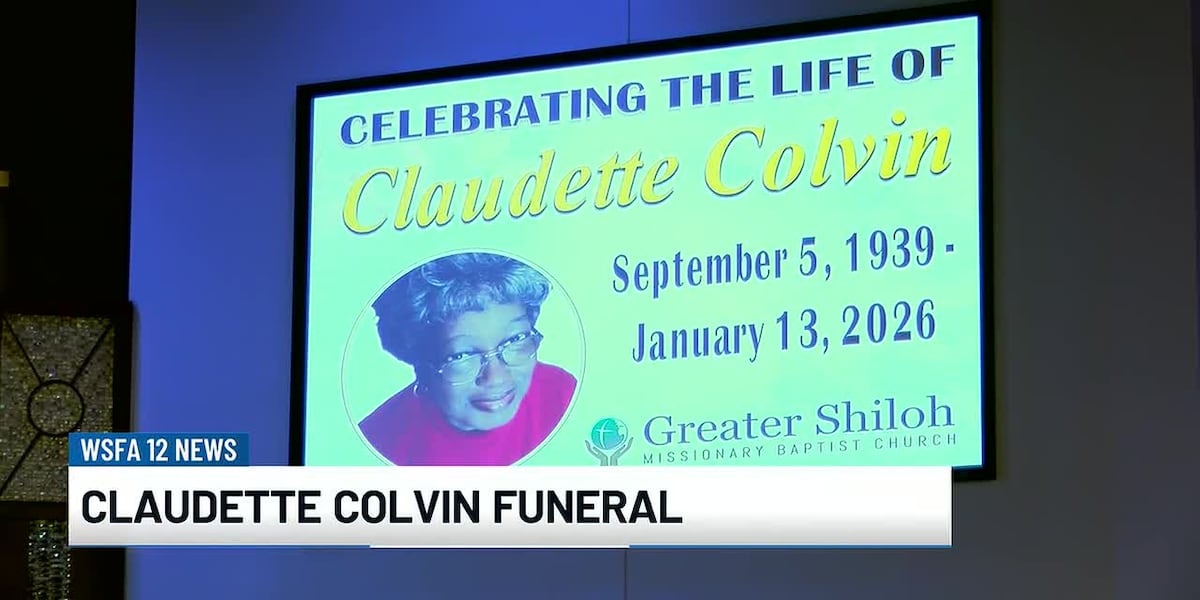 Claudette Colvin honored at memorial service in Birmingham - WSFA