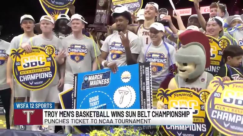 For the second year in a row, the Troy men's basketball team is going dancing.