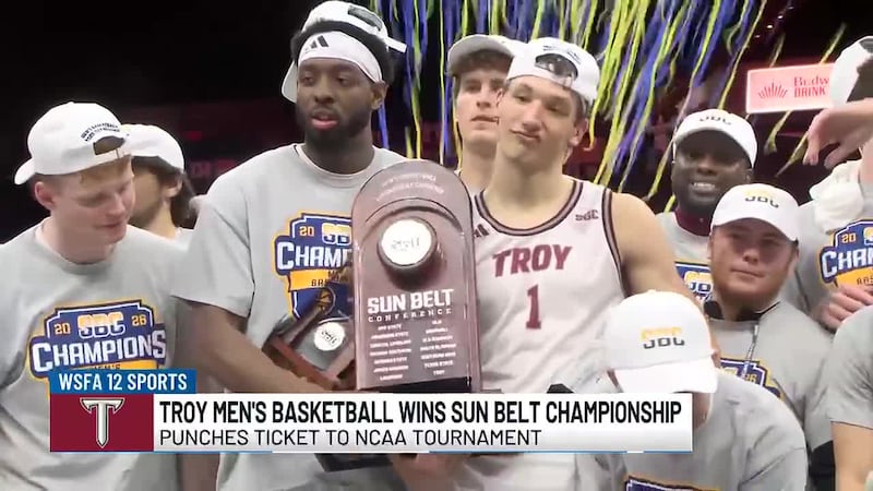 Troy men's basketball claims Sun Belt Championship title