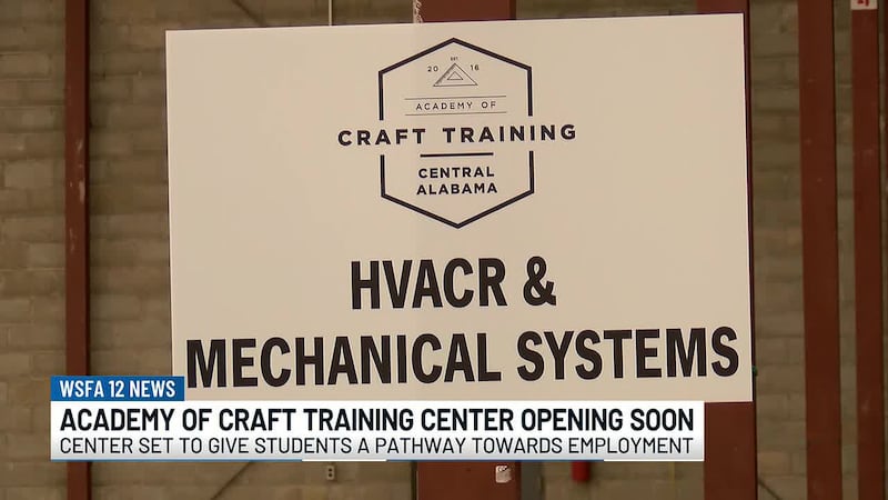 Alabama training center set to give students a pathway towards employment