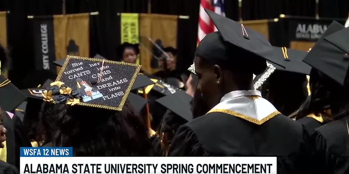 Alasu Graduation Alabama State University celebrates spring graduates