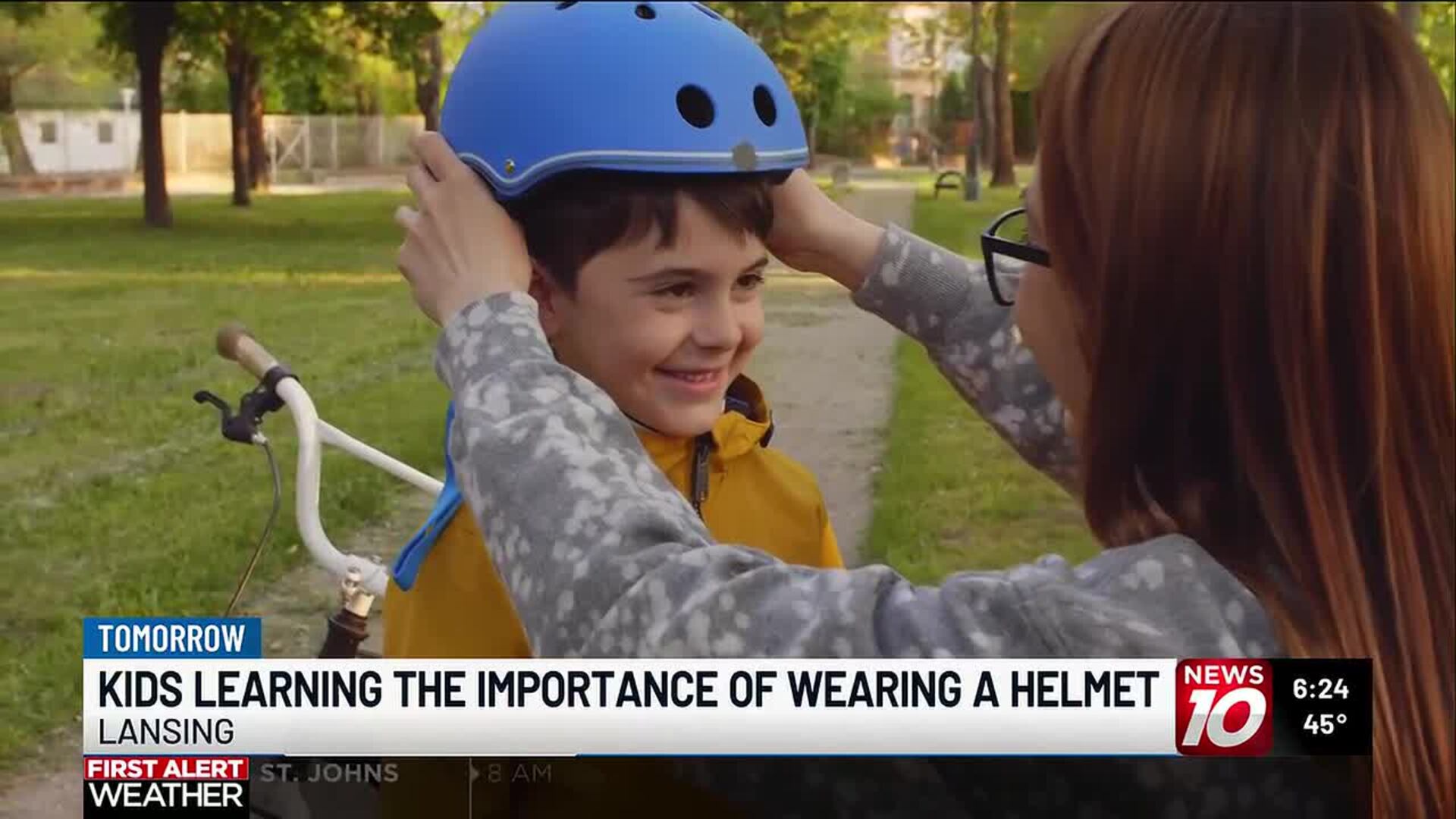 Lansing event offers free bike helmets, safety lessons for kids Lansing event offers free bike helmets, safety lessons for kids