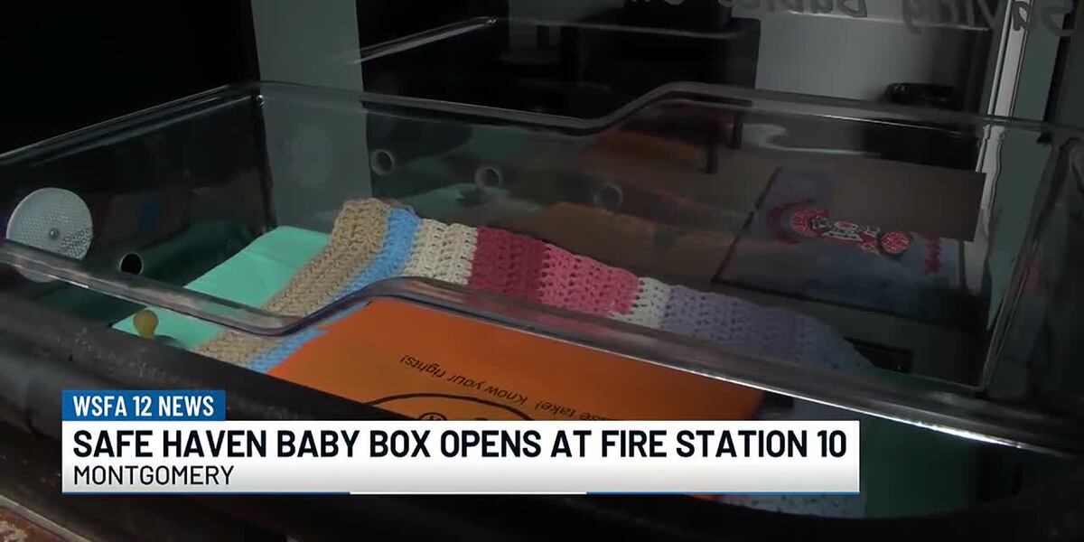 Shbb Safe Haven Baby Box opens at Montgomery's Fire Station 10