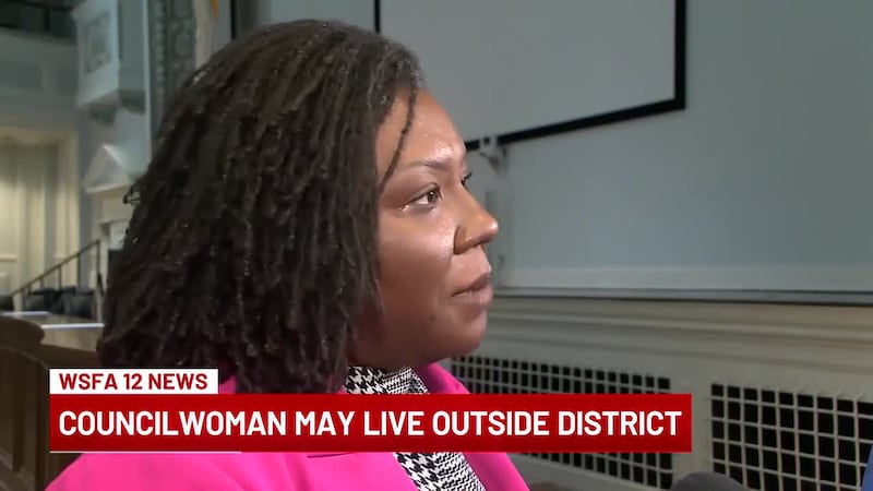 Councilwoman may live outside district she represents