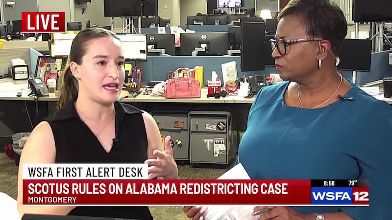 The Supreme Court ruled Tuesday evening that Alabama can use its 2023 legislature-approved map...