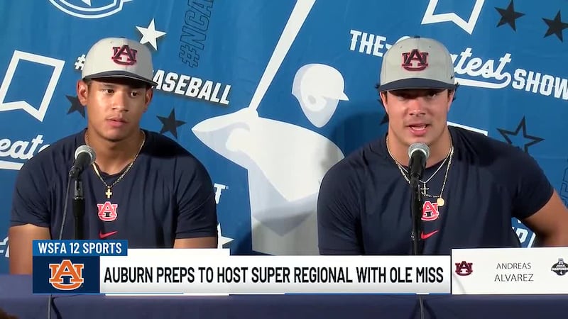 Auburn Tigers are going to be at Plainsman Park to host game one of the Super Regionals...