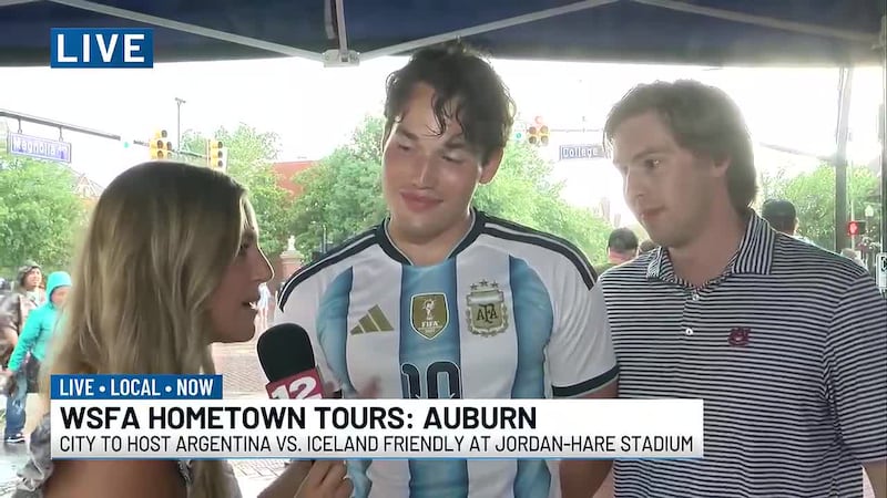 Rosie Langello takes to Magnolia Street to talk to fans in anticipation of the FIFA game at...