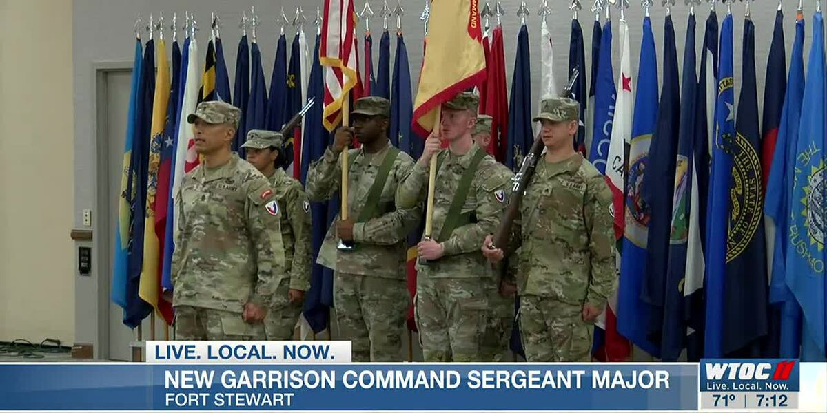 Fort Stewart welcomes new Garrison Command Sergeant Major