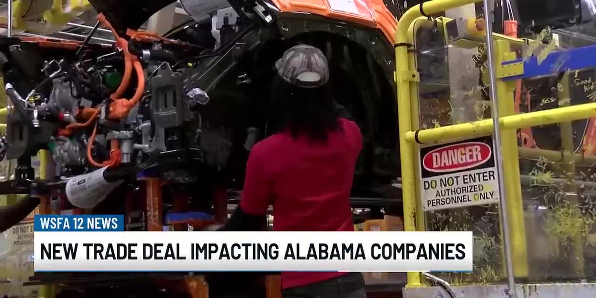 New Trade deal impacting Alabama companies