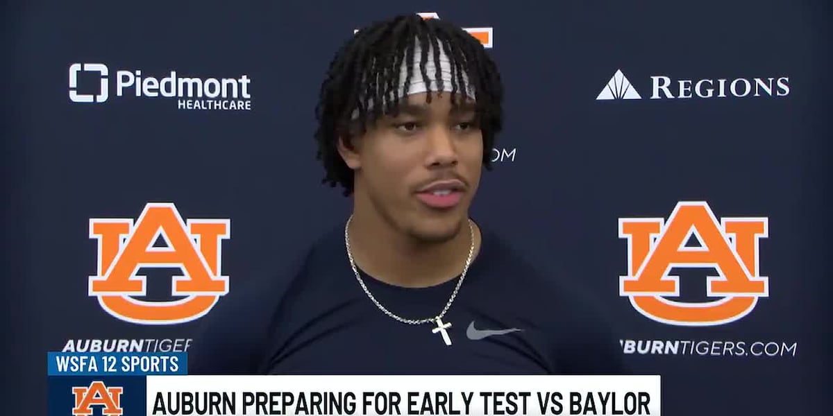 Auburn preparing for early test against Baylor