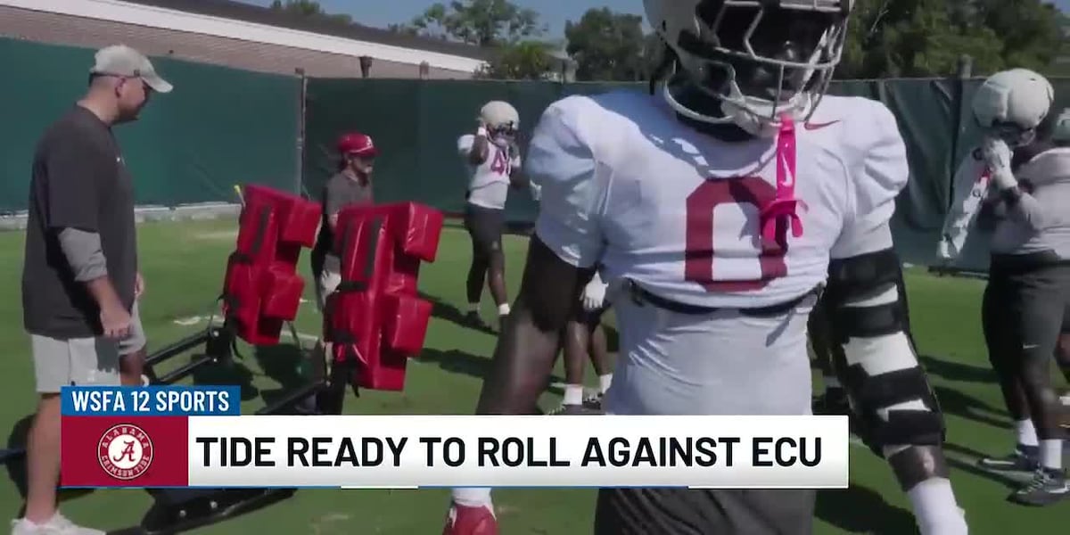 Tide ready to roll against ECU